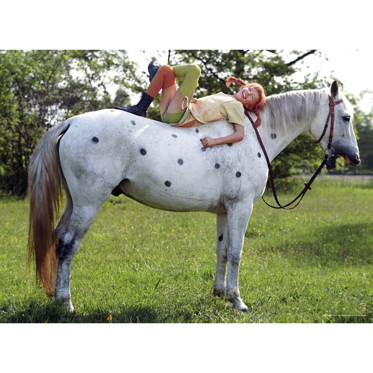ravensburger puzzle 100 teile pippi langstrumpf mit